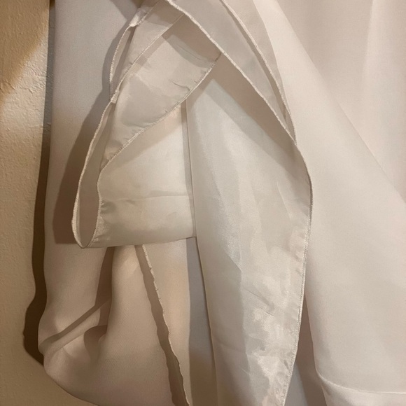 Pull on Floor  length slip with elastic  waist double layer 16 - Picture 6 of 7